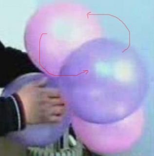 气球拱门没有架子怎么做