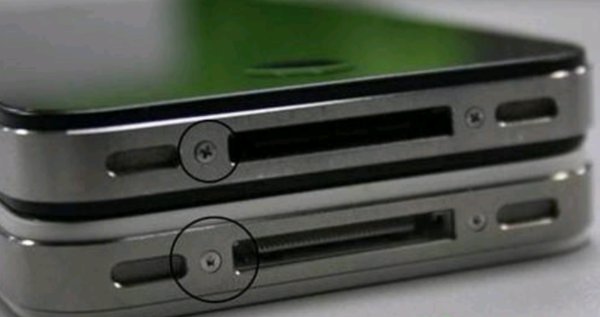 苹果4和4s外观有什么区别图片