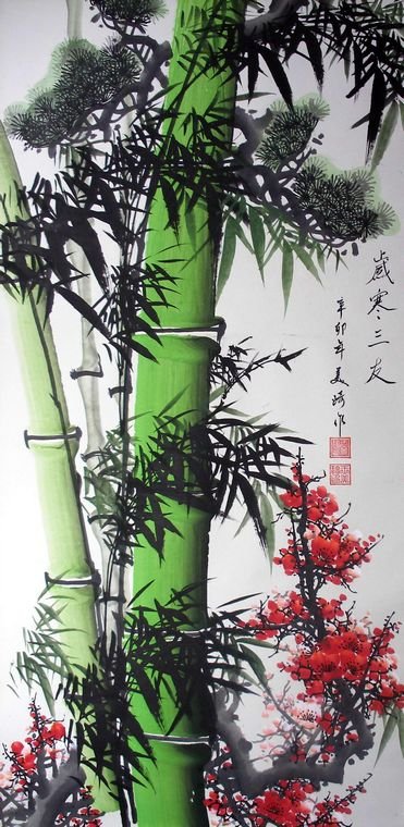 岁寒三友指的是哪三种植物?