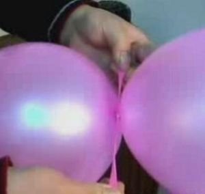 气球拱门没有架子怎么做