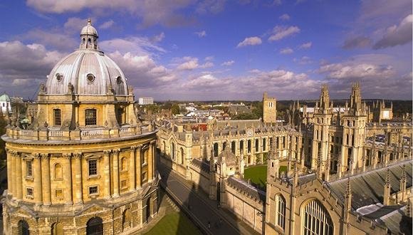 牛津大学在英国哪个城市