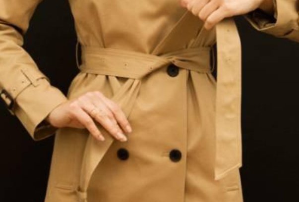 如何打蝴蝶结腰带图解