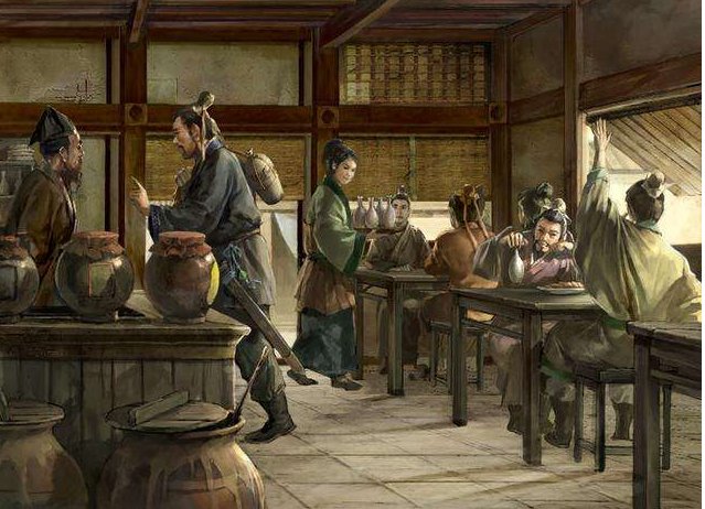 汉三杰闻香下马,知味停车的典故