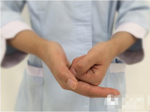 正确的洗手方式是?