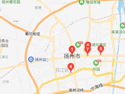扬州市区有哪几个区