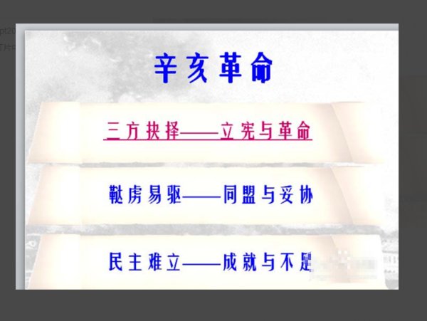 PPT导航栏如何制作？