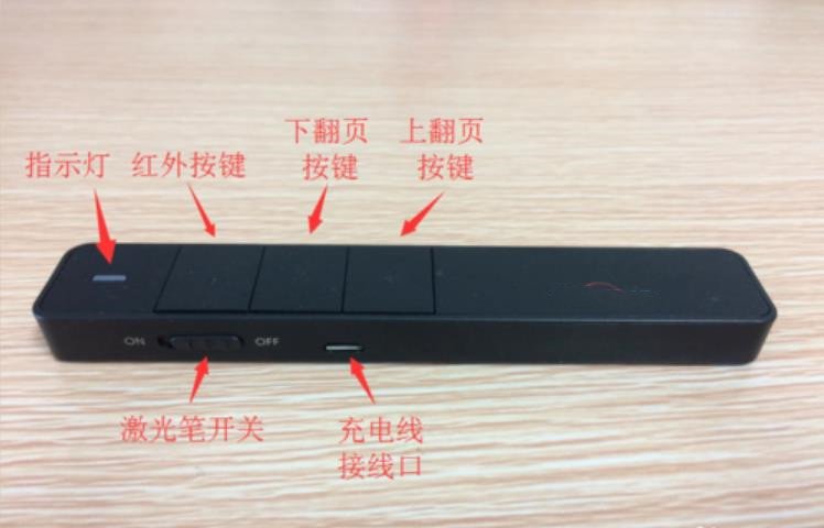 PPT激光笔是怎么使用的?上面好像好几个按钮