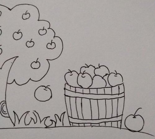 怎样画出一幅关于秋天的画？