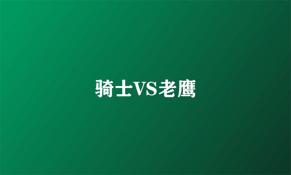 骑士VS老鹰