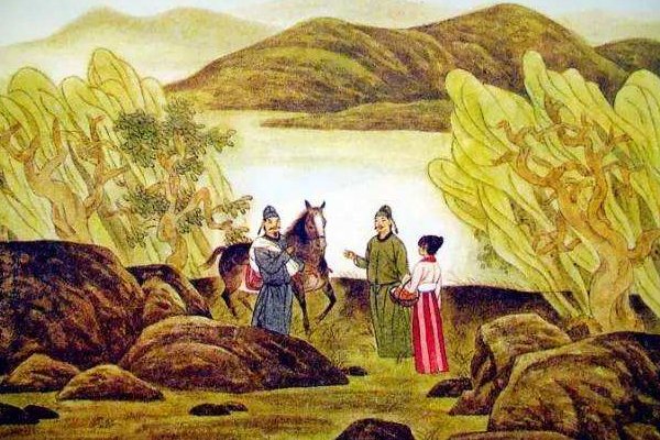 近乡情更怯，不敢问来人什么意思