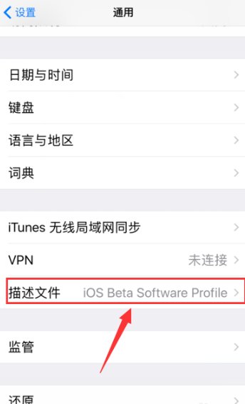 iphone11描述文件在哪为什么没有？