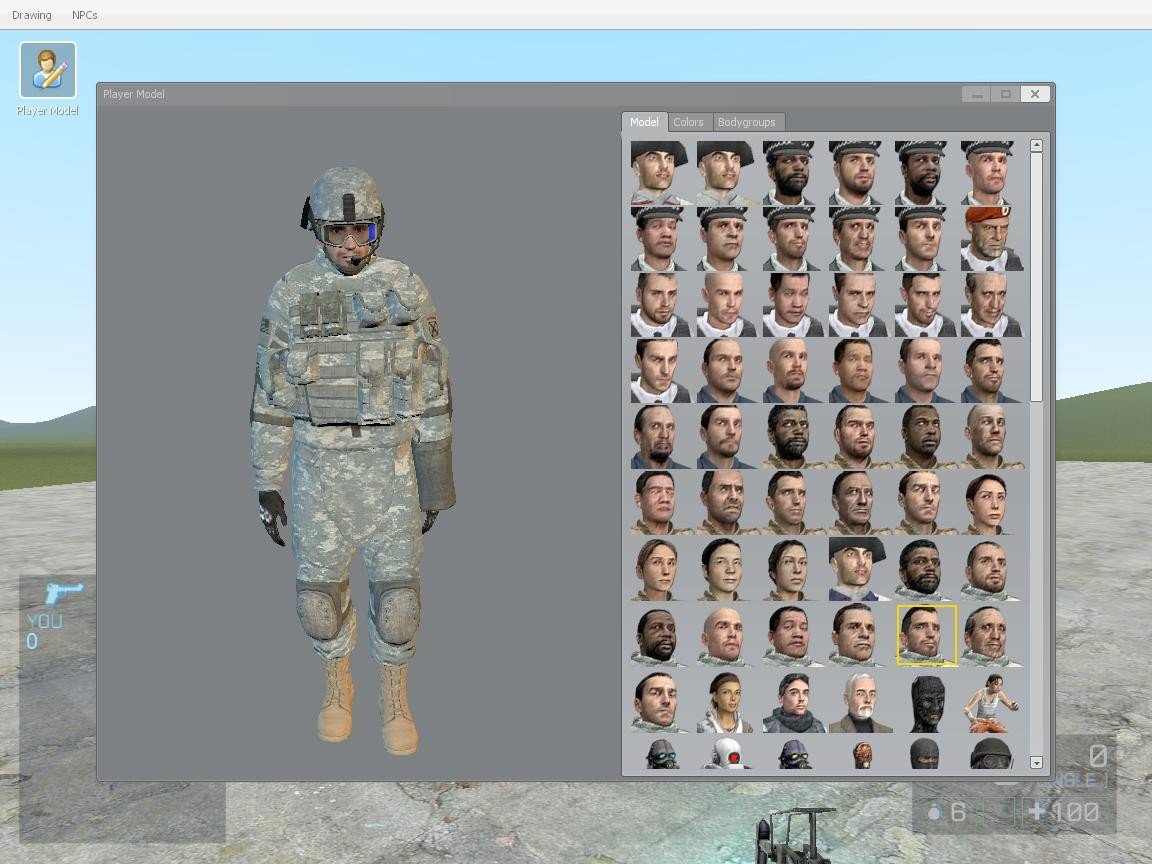 gmod13怎么换人物