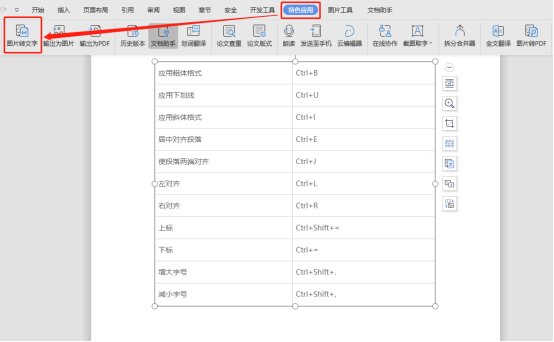 怎么把图片文字转换成word文档