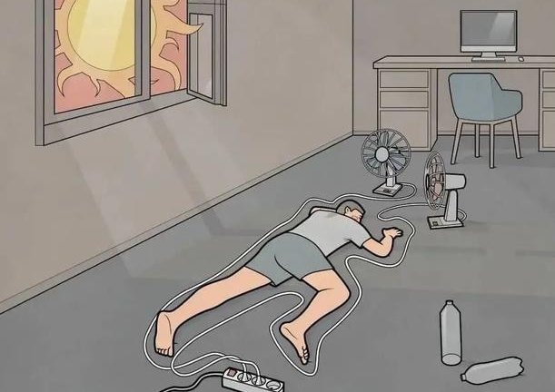 具有讽刺意义的漫画