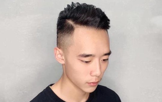 男生头发少适合什么发型？