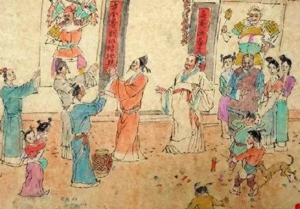 关于春节的诗句？