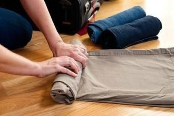 出门旅行打包衣服,如何打包衣服没有褶皱?