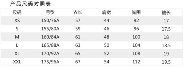 森马的S M L XL码是多大