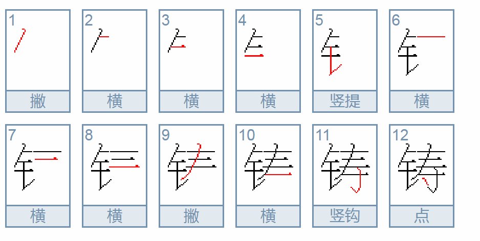 “铸”字怎么读？