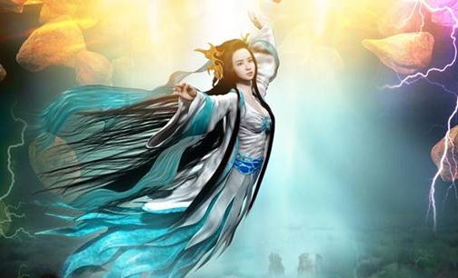 女娲补天的神话故事。