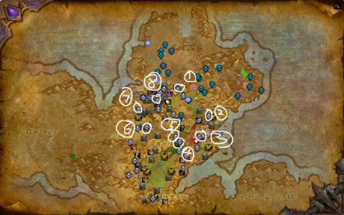 戈尔隆德8个荣耀证明任务具体坐标