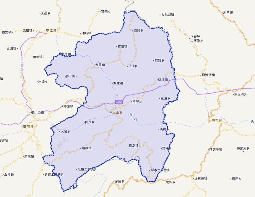 巫山有多少乡镇