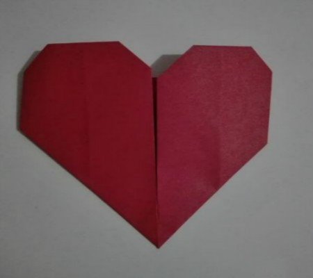 520折心形的步骤图解
