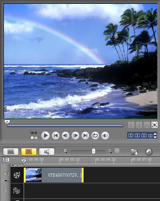 会声会影X5怎么做画中画