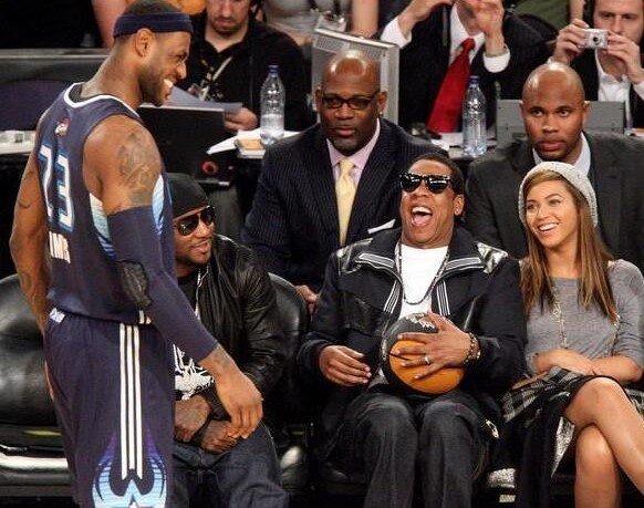 詹姆斯的粉丝，都有哪些大牌明星？