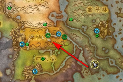 魔兽世界怎么去锦绣谷