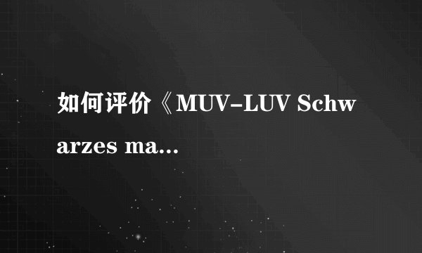 如何评价《MUV-LUV Schwarzes marken》