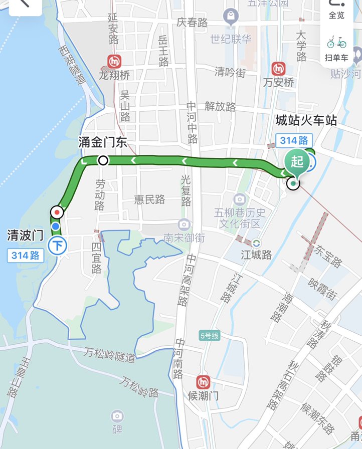 从杭州火车站在西湖有多远？怎么坐车？