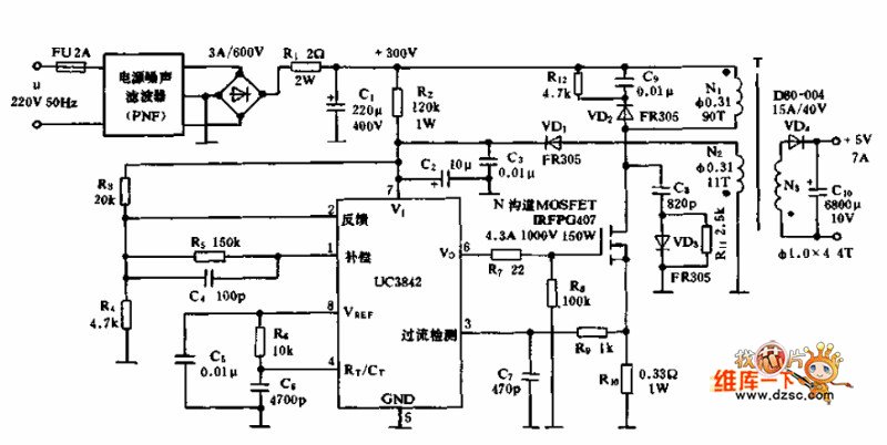 uc3842的主要功能