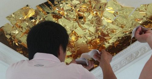 贴金箔具体施工步骤