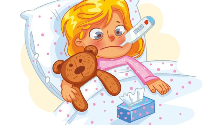 生病的英文是什么？