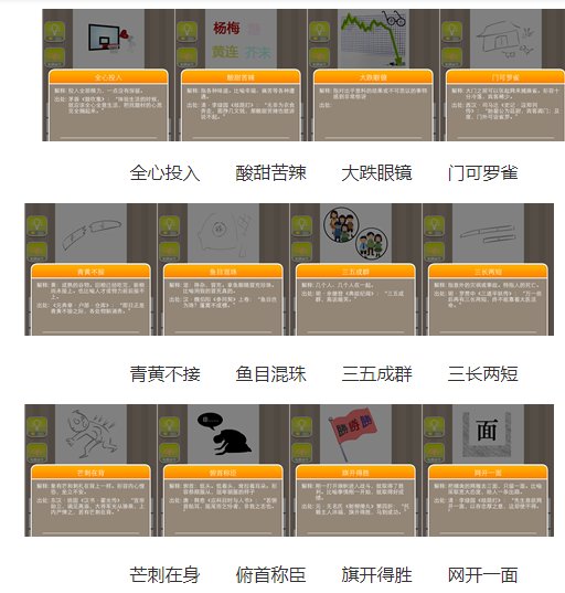 疯狂猜成语700关图片答案大全 猜成语答案