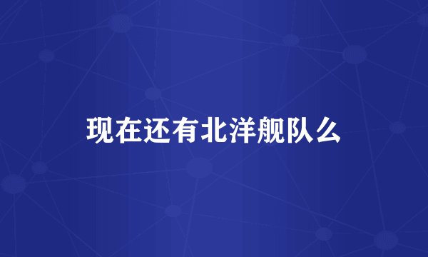 现在还有北洋舰队么
