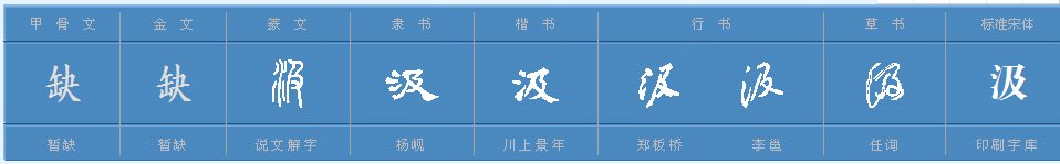 汲这个字怎么读